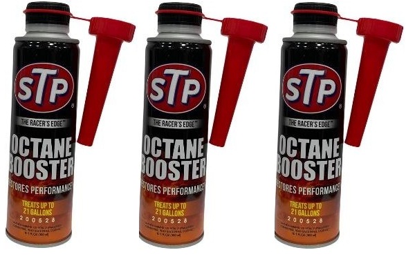 اکتان بوستر STP بسته ۳ عددی Caspian SUPER MMT  لوازم و قطعات یدکی مکمل سوخت Fuel additives