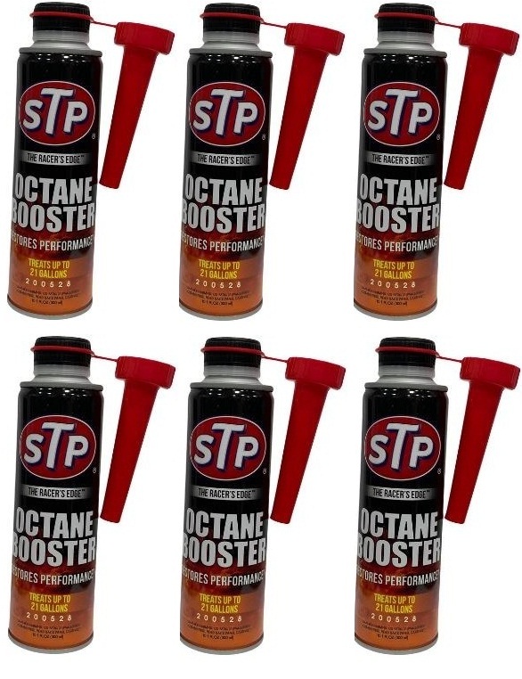 اکتان بوستر STP بسته ۶ عددی Caspian SUPER MMT  لوازم و قطعات یدکی مکمل سوخت Fuel additives