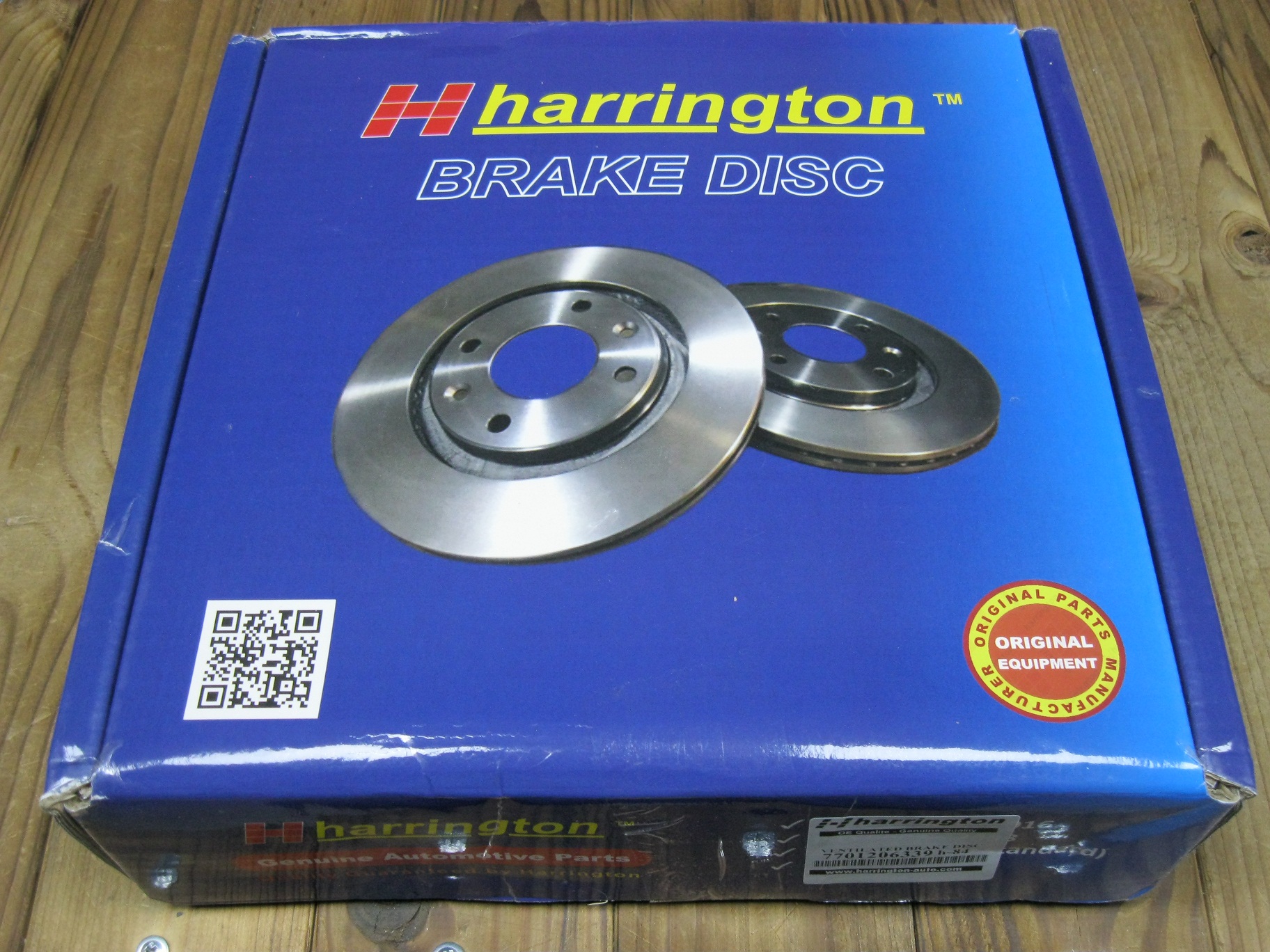 دیسک چرخ عقب خودرو دنا برند HARRINGTON مجموعه دو عددی   لوازم و قطعات یدکی ملزومات کاربردی و مصرفی خودرو